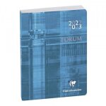 Agenda scolaire 2024 / 2025 forum metric exacompta 12 x 17 cm bleu