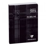 Agenda scolaire 2024 / 2025 forum metric exacompta 12 x 17 cm noir