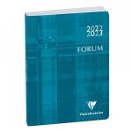 Agenda scolaire 2024 / 2025 forum metric exacompta 12 x 17 cm turquoise