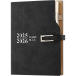 Agenda scolaire 2025 - 2026 - 1 jour par page - format a5 - 25 / 26 pages par jour - 12 mois - pour l'�cole, ...