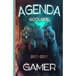 Agenda scolaire 2025 2026 gamer: planificateur journalier garon fille collge primaire 2 jours par page ...