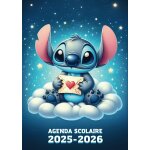 Agenda scolaire 2025 2026: journal quotidien a5 garons & filles primaire, collge, lyce motifs de dessin ...