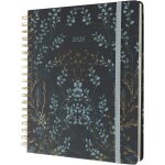 Agenda scolaire 2025 - 2026 nuit florale kokonote 17 mois, 22, 5x25cm, weekly planner 2025 2026, semainier ...