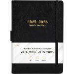 Agenda scolaire 2025 - 2026 - semainier 2025 - 2026 - de juillet 2025 a juin 2026 - format a5 - papier ...