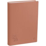 Agenda scolaire - 2025 - 2026 - texthebdo - semainier horizontal - franais - touch - rose - 12 mois ...