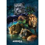 Agenda scolaire 2025 2026 zoo: animaux organisateur scolaire de septembre a juillet primaire, collge, ...