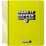 Agenda scolaire 25 - 26 a spirale fluo jaune un jour par page a5 bilingue papier fsc 80 g. Agenda scolaire 25 - 26 a spirale fluo jaune un jour par page a5 bilingue papier fsc 80 g.