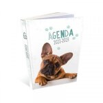 Agenda scolaire bouchut 2022 / 2023 journalier modle chien 12 x 17cm