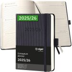 Agenda semainier 2025 / 2026, a6, couverture rigide calendrier, planificateur, agenda hebdomadaire, organisate ...