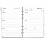Agenda semainier 2025 - 2026, format a5, 6 trous, en allemand, 1 semaine sur 2 pages avec onglets, notes ... Agenda semainier 2025 - 2026, format a5, 6 trous, en allemand, 1 semaine sur 2 pages avec onglets, notes ...