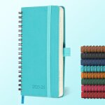 Agenda semainier 2025 2026, format a6 (16, 6 x 9, 7 cm), calendrier livre de 18 mois (juillet 2025 a ...