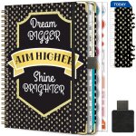 Agenda semainier 2025 2026 spirale - a5 agenda scolaire (juillet 2025 - juin 2026) - 12 mois planner ...