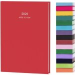 Agenda semainier 2025 a4 - couverture rigide rouge avec ruban marque - page - organiseur hebdomadaire ... Agenda semainier 2025 a4 - couverture rigide rouge avec ruban marque - page - organiseur hebdomadaire ...