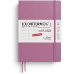 Agenda semainier 2026, format moyen a5, 18 mois, 07. 2025 - 12. 2026, couverture rigide, rose poussi�reuse, ...