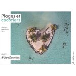 Agenda semainier plage et cocotiers