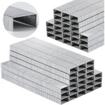 Agrafes premium (10 000 unit�s) ¿ pointe biseaut�e, capacit� de 20 feuilles, compatibles avec la plupart ...