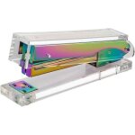 Agrafeuse acrylique un doigt - 20 feuilles capacit� - ressort facile - agrafes standard