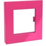 Aimant - dahle - mega magnet square xl - rose - 75 x 75 mm