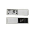 Aimant pour lave - vaisselle avec signe clean / dirty noir / blanc