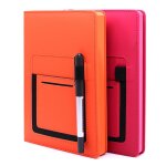 Aimeke lot de 2 carnets de notes a5 lign�s avec poche avant - 244 pages - 122 feuilles - carnet de notes ...