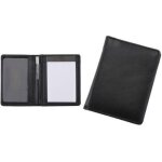 Alassio etui pour bloc - notes, en cuir, noir