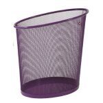 Alba corbeille a papier en m�tal mesh - coloris violet