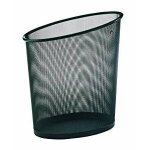 Alba meshcorb n corbeille a papier en m�tal mesh noir