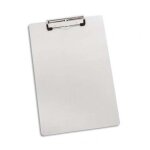 Alba porte - bloc en m�tal aluminium blanc 23 x 35 cm