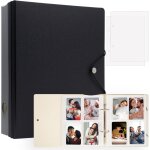 Album de 200 poches pour instax mini 11 12 9 8 + 8 7 + liplay films, folio photocard pour l'imprimante ...
