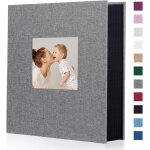 Album photo 10 x 15 cm - 1000 pochettes en lin - grande capacité - pour anniversaire de mariage - peut ... Album photo 10 x 15 cm - 1000 pochettes en lin - grande capacité - pour anniversaire de mariage - peut ...
