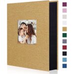 Album photo 10 x 15 cm - 1000 pochettes en lin - grande capacité - pour anniversaire de mariage - peut ... Album photo 10 x 15 cm - 1000 pochettes en lin - grande capacité - pour anniversaire de mariage - peut ...