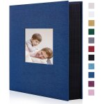 Album photo 10 x 15 cm - 1000 pochettes en lin - grande capacit - pour anniversaire de mariage - peut ...