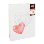 Album photos 100 pochettes ostaria motif coeur