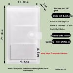 Album photo avec 120 / 240 emplacements pour testeur, stockage de cartes postales, cod - type 120 - puith ...