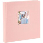 Album photo avec dcoupe, bella vista, 30 x 31 cm, 60 pages blanches avec intercalaires glassine, lin, ...