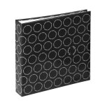 Album photo grand format  ivy , 30 x 30 cm, 80 pages blanches, noir