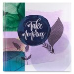 Album photo grand format  nature , 30 x 30 cm, 80 pages blanches