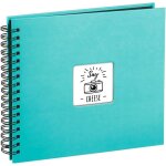 Album photo jumbo 'fine art' 3030cm (100 pages noires pour 400 photos 1015cm a coller, fentre de ...