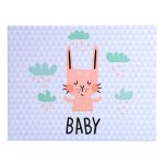 Album photos livre baby 30 pages - 28, 5 x 22 cm - gris