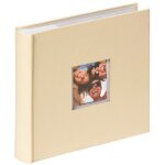 Album photo a pochettes 200 m�mos fun - l 24 x l 22 cm - beige