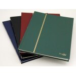 Album pour timbres, 16 pages, int�rieur blanc (couv. noir)