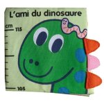 L'ami du dinosaure - livre toise pour regarder grandir b�b�