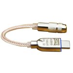 Amplificateur de casque num�rique hifi de type c a 3. 5mm, d�codage de puce cs46l41, c�ble adaptateur ...