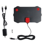 Amplificateur de signal ultra hd 4k, antenne de t�l�vision num�rique hdtv 5000 miles avec amplificateur ...