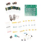 Amplificateur a tubes et carte audio, prampli, mlangeur audio avec valve 6j1, tampon biliaire, kits ...
