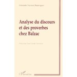 Analyse du discours et des proverbes chez balzac