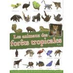 Les animaux des for�ts tropicales - avec un panorama, plus de 80 autocollants et une planche de pochoirs ...