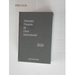 Annuaire fran�ais de droit international - tome 66 - edition 2020