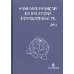 Annuaire fran�ais de relations internationales - volume 20 - edition 2019