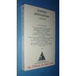 Annuaire philosophique 1988 - 1989